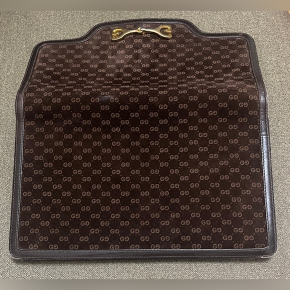 GUCCI Vintage Horsebit 1955 Clutch bag - Picture 9 of 9